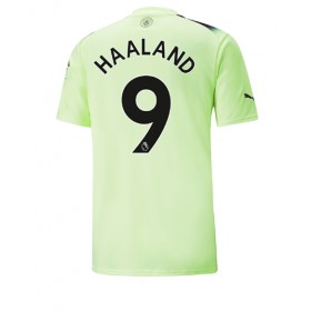 Herren Fußballbekleidung Manchester City Erling Haaland #9 3rd Trikot 2022-23 Kurzarm